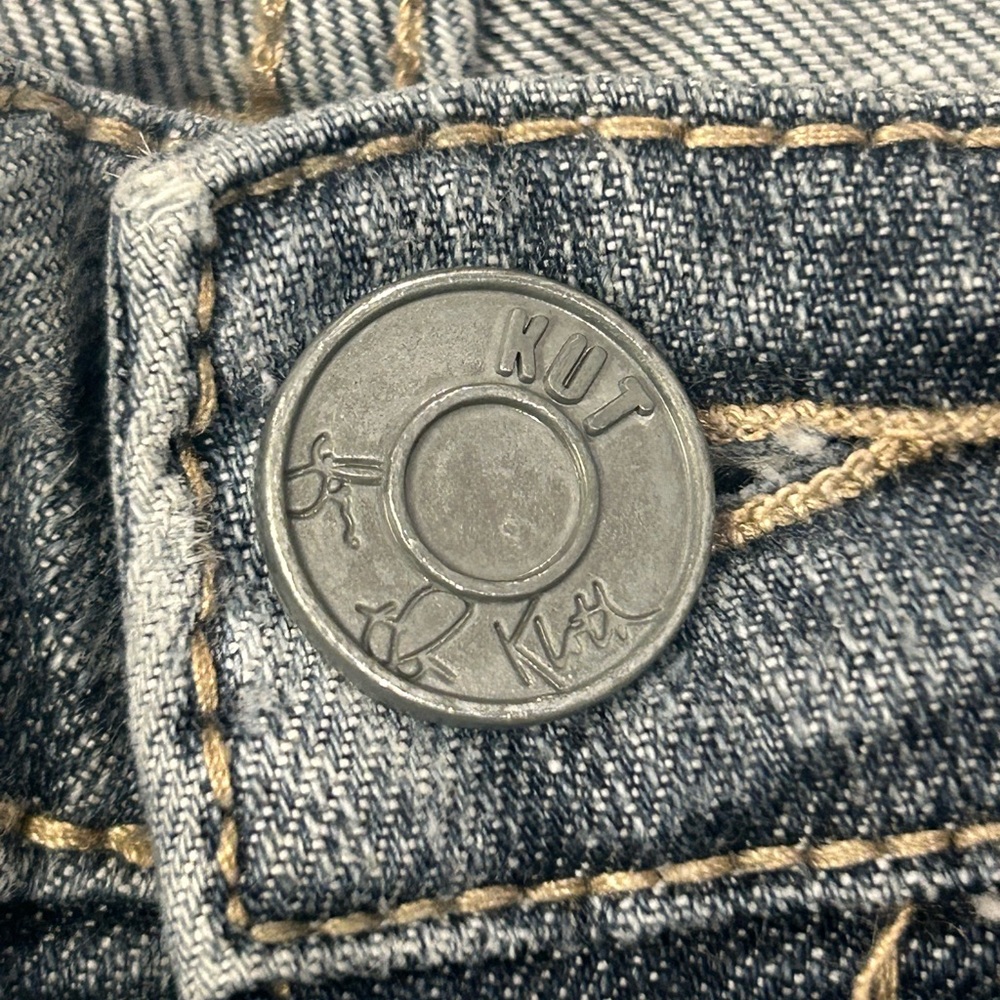 Kut from‎ the Kloth Women’s Mid Rise Straight Leg Cropped Stretch Jeans 8 - Picture 12 of 13